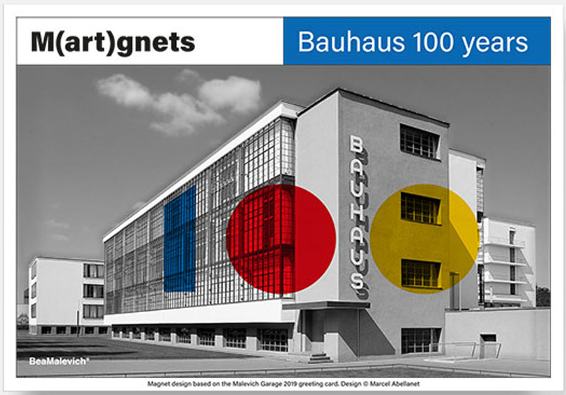 Martgnet Staatliches Bauhaus Dessau Weimar Magnet Beamalevich