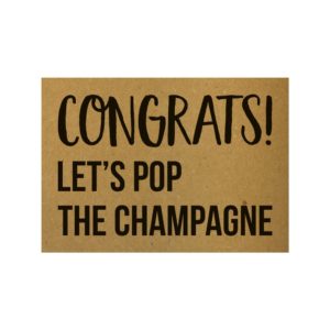 Congrats Lets Pop The Champagne
